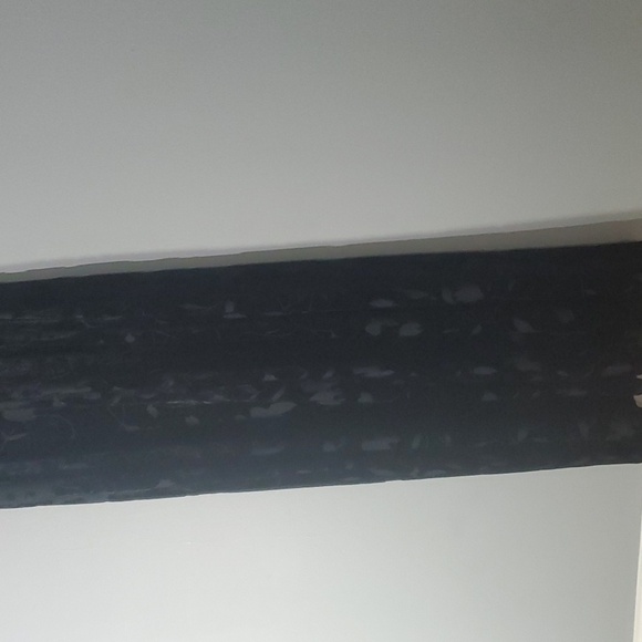 Bebe Dress women's sz small black gown lined sheer Fabric cut-outs strappy glam - Picture 10 of 15